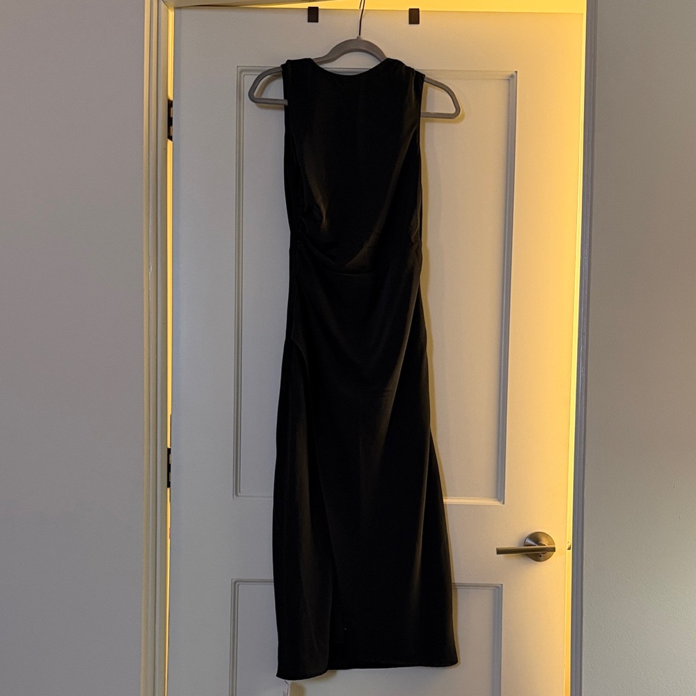 Chic Abercrombie Black Backless Dress